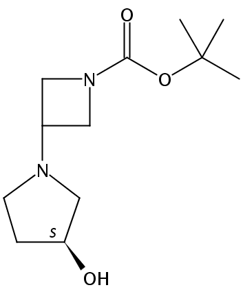 (S)-tert-Butyl 3-(3-hydroxypyrrolidin-1-yl)azetidine-1-carboxylate