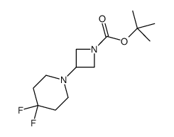 2-Methyl-2-propanyl 3-(4,4-difluoro-1-piperidinyl)-1-azetidinecar boxylate