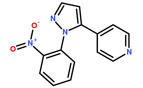 4-[2-(2-nitrophenyl)pyrazol-3-yl]pyridine