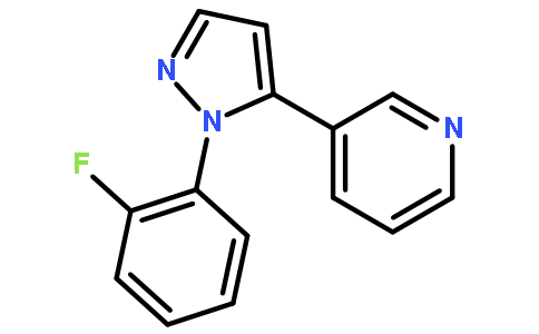 3-[2-(2-fluorophenyl)pyrazol-3-yl]pyridine