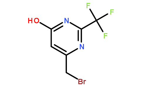 6-(bromomethyl)-2-(trifluoromethyl)-1H-pyrimidin-4-one