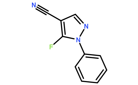 5-fluoro-1-phenylpyrazole-4-carbonitrile