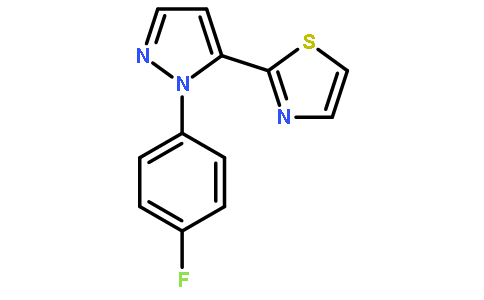 2-[2-(4-fluorophenyl)pyrazol-3-yl]-1,3-thiazole