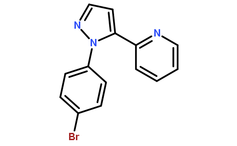 2-[2-(4-bromophenyl)pyrazol-3-yl]pyridine