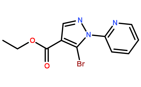 5-溴-1-(吡啶-2-基)-1H-吡唑-4-羧酸乙酯