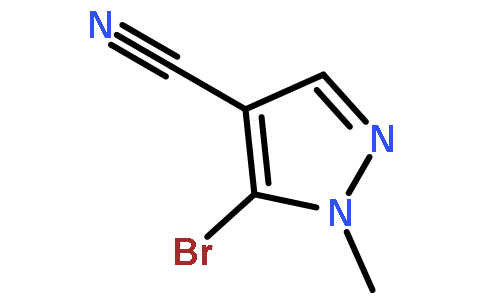 5-溴-1-甲基-1H-吡唑-4-甲腈