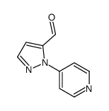 2-pyridin-4-ylpyrazole-3-carbaldehyde
