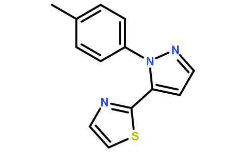 2-[2-(4-methylphenyl)pyrazol-3-yl]-1,3-thiazole