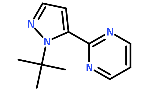 2-(1-叔丁基-1H-5-吡唑基)嘧啶