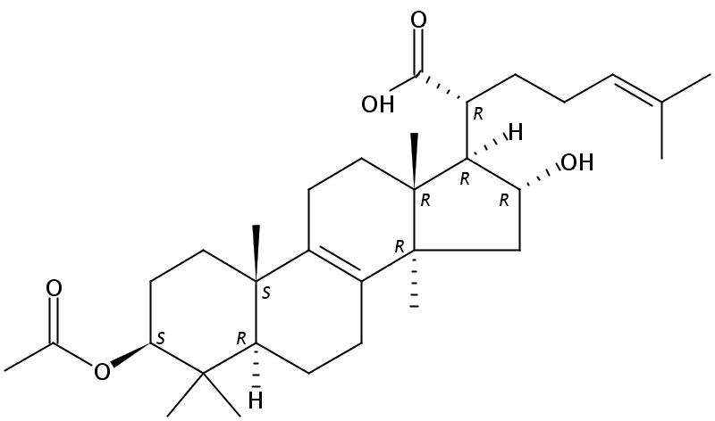 3-O-乙酰基-16α-羟基-氢化松苓酸