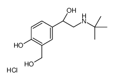 4-[(1S)-2-(tert-butylamino)-1-hydroxyethyl]-2-(hydroxymethyl)phenol,hydrochloride