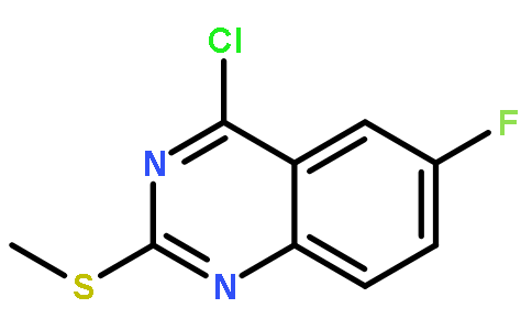 4-氯-6-氟-2-(甲基硫代)-喹唑啉
