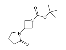 2-Methyl-2-propanyl 3-(2-oxo-1-pyrrolidinyl)-1-azetidinecarboxyla te