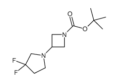 2-Methyl-2-propanyl 3-(3,3-difluoro-1-pyrrolidinyl)-1-azetidineca rboxylate