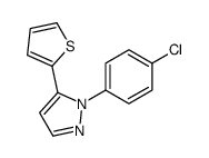 1-(4-chlorophenyl)-5-thiophen-2-ylpyrazole