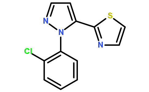 2-[2-(2-chlorophenyl)pyrazol-3-yl]-1,3-thiazole