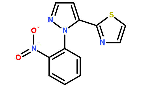 2-[2-(2-nitrophenyl)pyrazol-3-yl]-1,3-thiazole