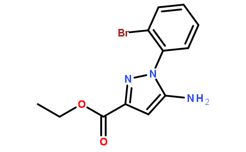 ethyl 5-amino-1-(2-bromophenyl)pyrazole-3-carboxylate