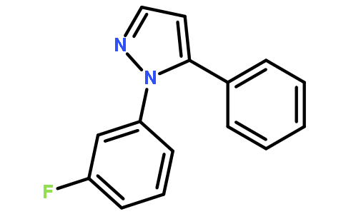1-(3-fluorophenyl)-5-phenylpyrazole