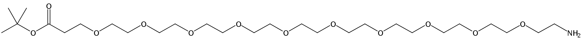 氨基-十聚乙二醇-丙酸叔丁酯