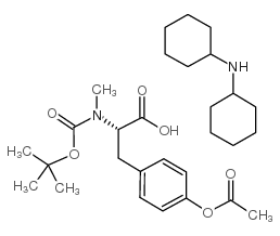 BOC-N-METHYL-O-ACETYL-L-TYROSINE DICYCLOHEXYLAMMONIUM SALT