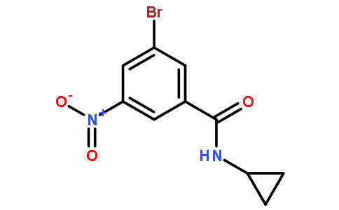 N-环丙基-3-溴-5-硝基苯甲酰胺