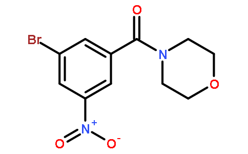 N-(3-溴-5-硝基苯甲酰)吗啉