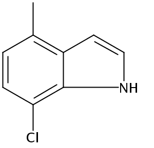 7-氯-4-甲基吲哚