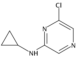 2-氯-6-环丙基氨基吡嗪