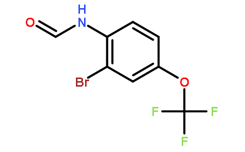 N-甲酰基-2-溴4-三氟甲氧基苯胺