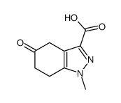 1-methyl-5-oxo-6,7-dihydro-4H-indazole-3-carboxylic acid