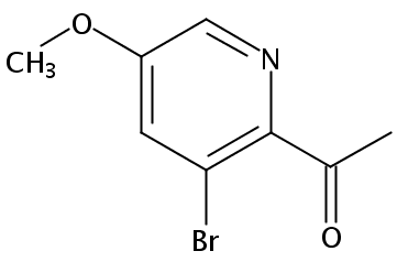 1-(3-bromo-5-methoxypyridin-2-yl)ethanone
