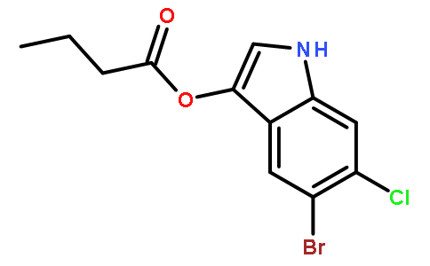 5-溴-6-氯-3-吲哚丁酸盐