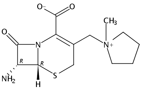 (6R,7R)-7-amino-3-[(1-methylpyrrolidin-1-ium-1-yl)methyl]-8-oxo-5-thia-1-azabicyclo[4.2.0]oct-2-ene-2-carboxylate