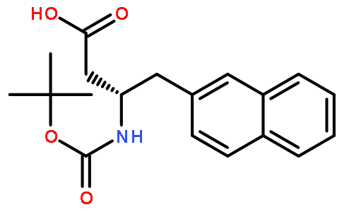 (S)-3-(Boc-氨基)-4-(2-萘基)丁酸