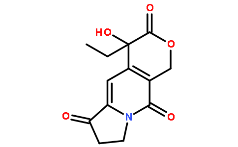 4-乙基-7,8-二氢-4-羟基-1H-吡喃并[3,4-f]吲嗪-3,6,10(4H)-三酮