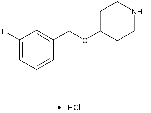4-((3-Fluorobenzyl)oxy)piperidine hydrochloride