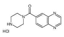 piperazin-1-yl(quinoxalin-6-yl)methanone,hydrochloride