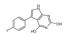 5-(4-iodophenyl)-1,7-dihydropyrrolo[2,3-d]pyrimidine-2,4-dione