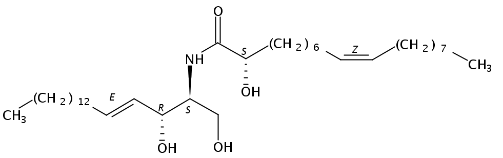 N-(2'-(S)-hydroxyoleoyl)-D-erythro-sphingosine