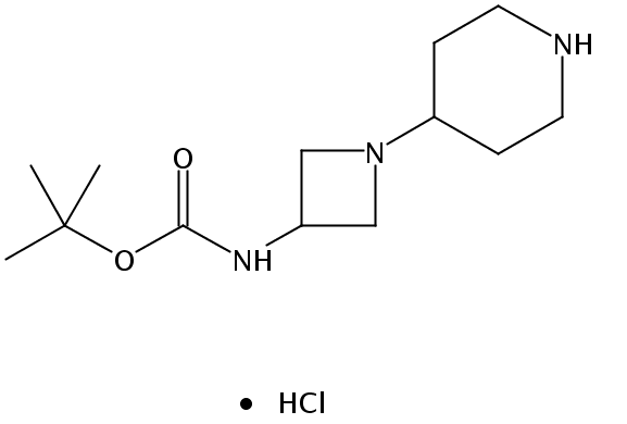 tert-Butyl (1-(piperidin-4-yl)azetidin-3-yl)carbamate hydrochloride