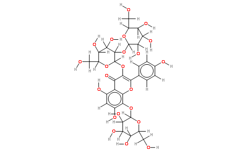 草质素-3-槐二糖-8-葡萄糖苷