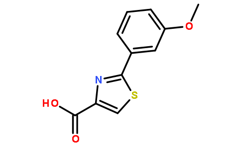 2-(3-甲氧基苯基)噻唑-4-羧酸