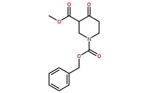 4-氧代-1,3-哌啶二羧酸 1-苄酯 3-甲酯