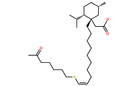 对－薄荷－8－硫醇－3－乙酸酮, cis + trans