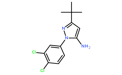 5-叔丁基-2-(3,4-二氯苯基)-2H-吡唑-3-胺
