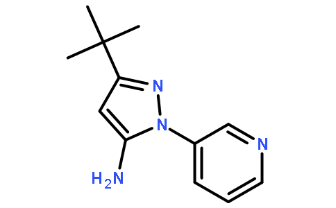 1-(3-吡啶基)-3-叔丁基-5-氨基吡唑