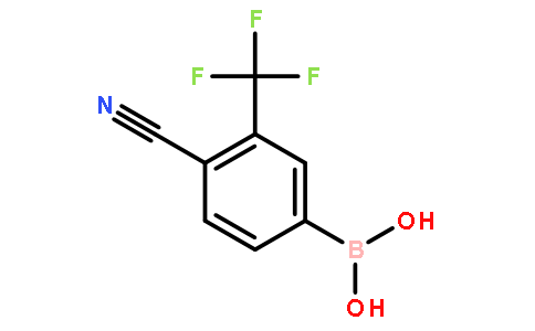 4-氰基-3-(三氟甲基)苯硼酸