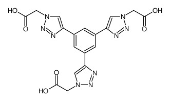 {4-[3,5-双-(1-羰基甲基-1H-[1,2,3]噻唑-4-基)-苯基]-[1,2,3]噻唑-1-基}-乙酸