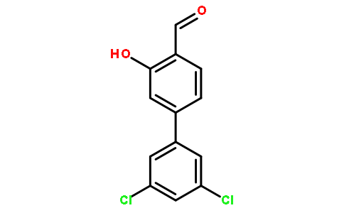 3,5-二氯-3-羟基-[1,1-联苯]-4-甲醛